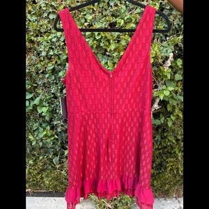 Ruby Red Formal Dress